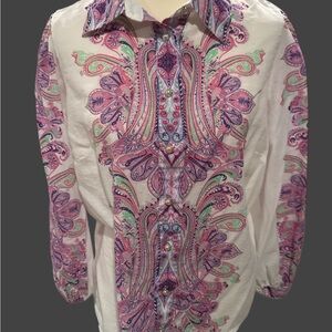 Paisley Patterned  Women’s Blouse